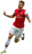 Olivier Giroud football render