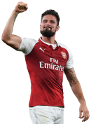 Olivier Giroud football render