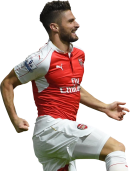 Olivier Giroud football render