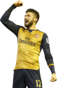 Olivier Giroud football render