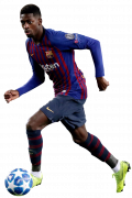 Ousmane Dembélé football render