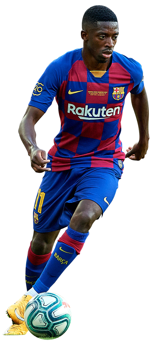 Ousmane Dembélé football render - 57565 - FootyRenders