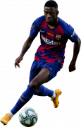 Ousmane Dembele football render