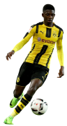 Ousmane Dembélé football render