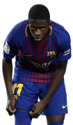 Ousmane Dembélé football render