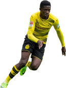 Ousmane Dembélé football render