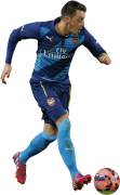 Mesut Özil football render