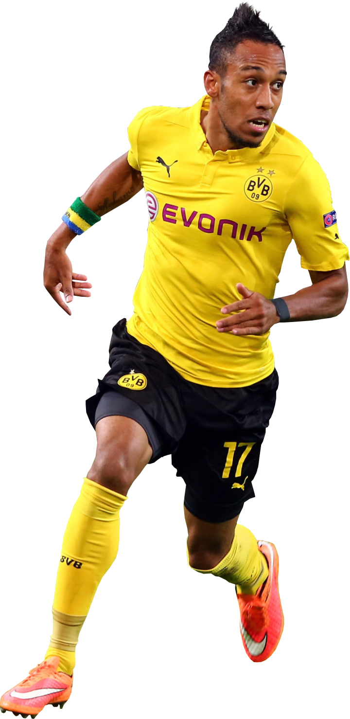 Pierre-Emerick Aubameyang Barcelona football render - FootyRenders