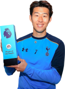 Son Heung-Min POTM football render