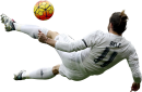 Gareth Bale football render