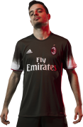 Giacomo Bonaventura football render