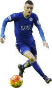 Jamie Vardy football render