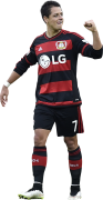 Javier “Chicharito” Hernandez football render