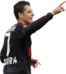 Javier “Chicharito” Hernandez football render