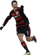 Javier “Chicharito” Hernandez football render