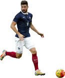 Olivier Giroud football render