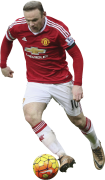 Wayne Rooney football render