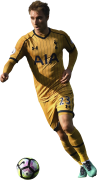 Christian Eriksen football render