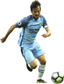 David Silva football render