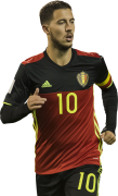 Eden Hazard football render