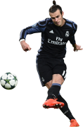 Gareth Bale football render