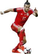 Gareth Bale football render