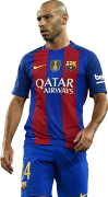 Javier Mascherano football render