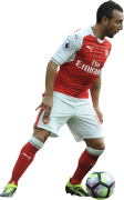 Santi Cazorla football render