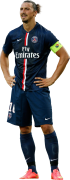 Zlatan Ibrahimovic football render