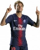 Neymar football render