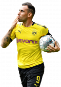 Paco Alcácer football render