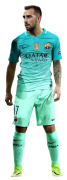 Paco Alcacer football render