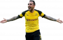 Paco Alcacer football render