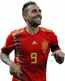 Paco Alcácer football render