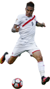 Paolo Guerrero football render