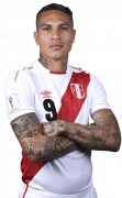 Paolo Guerrero football render