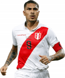 Paolo Guerrero football render