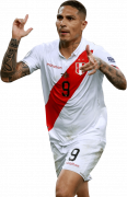 Paolo Guerrero football render