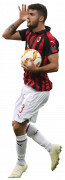 Patrick Cutrone football render