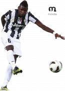 Paul Pogba football render