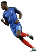 Paul Pogba football render