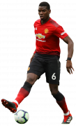 Paul Pogba football render