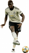 Paul Pogba football render