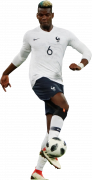 Paul Pogba football render