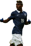 Paul Pogba football render