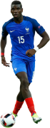 Paul Pogba football render