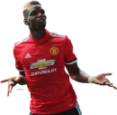 Paul Pogba football render