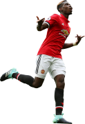 Paul Pogba football render