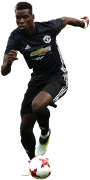 Paul Pogba football render