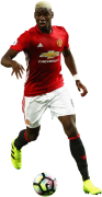 Paul Pogba football render